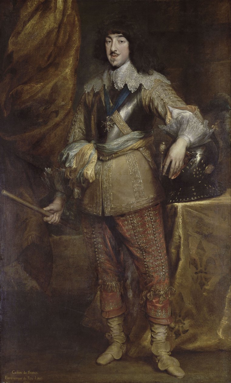 Muotokuva Gastonista Ranskasta, Orleansin herttuasta 1608-1660 tekijältä Anthony van Dyck