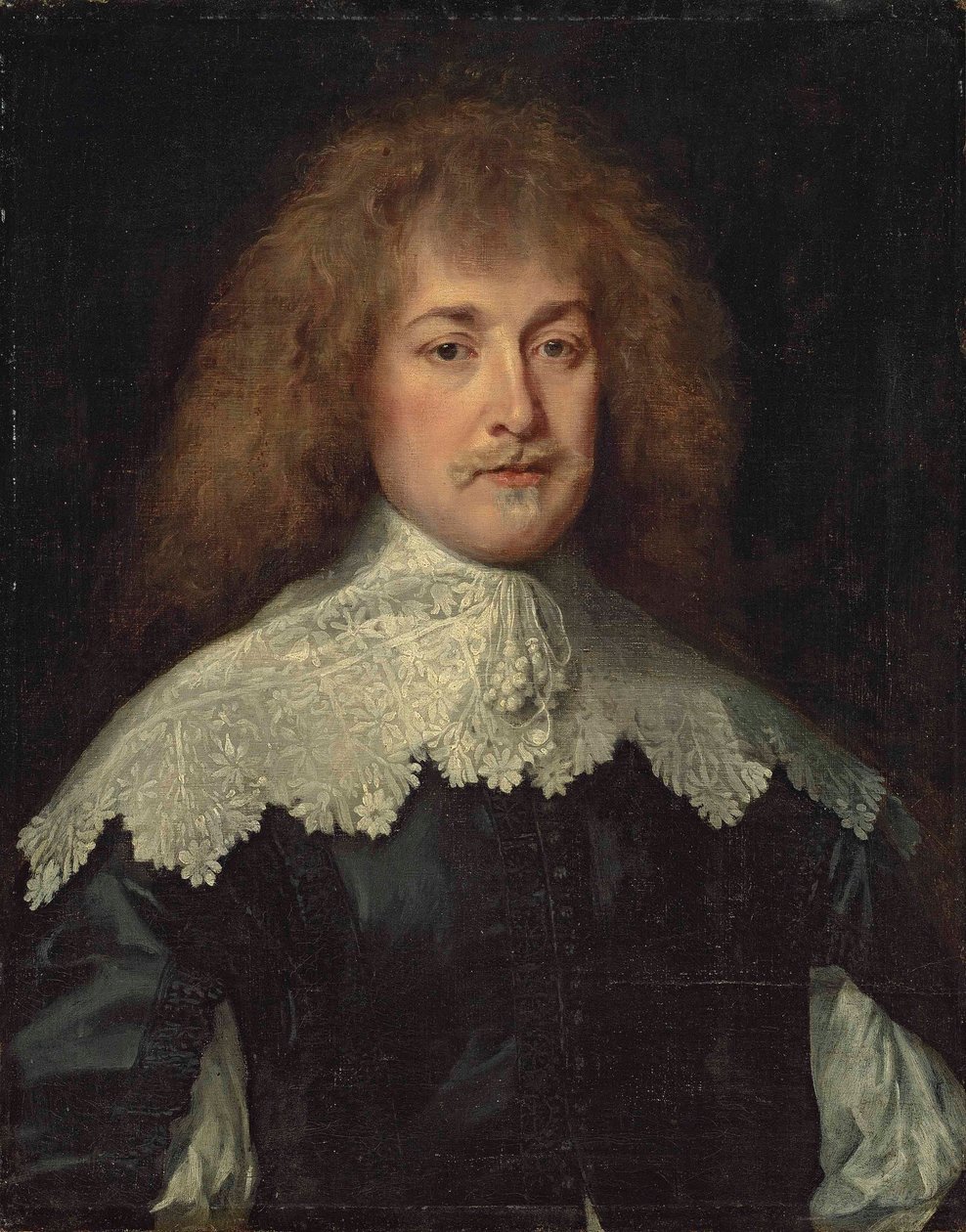 Muotokuva Henry Jermynistä, lordi Jermynistä, St. Albansin jaarlista (1605-1684). tekijältä Anthony van Dyck
