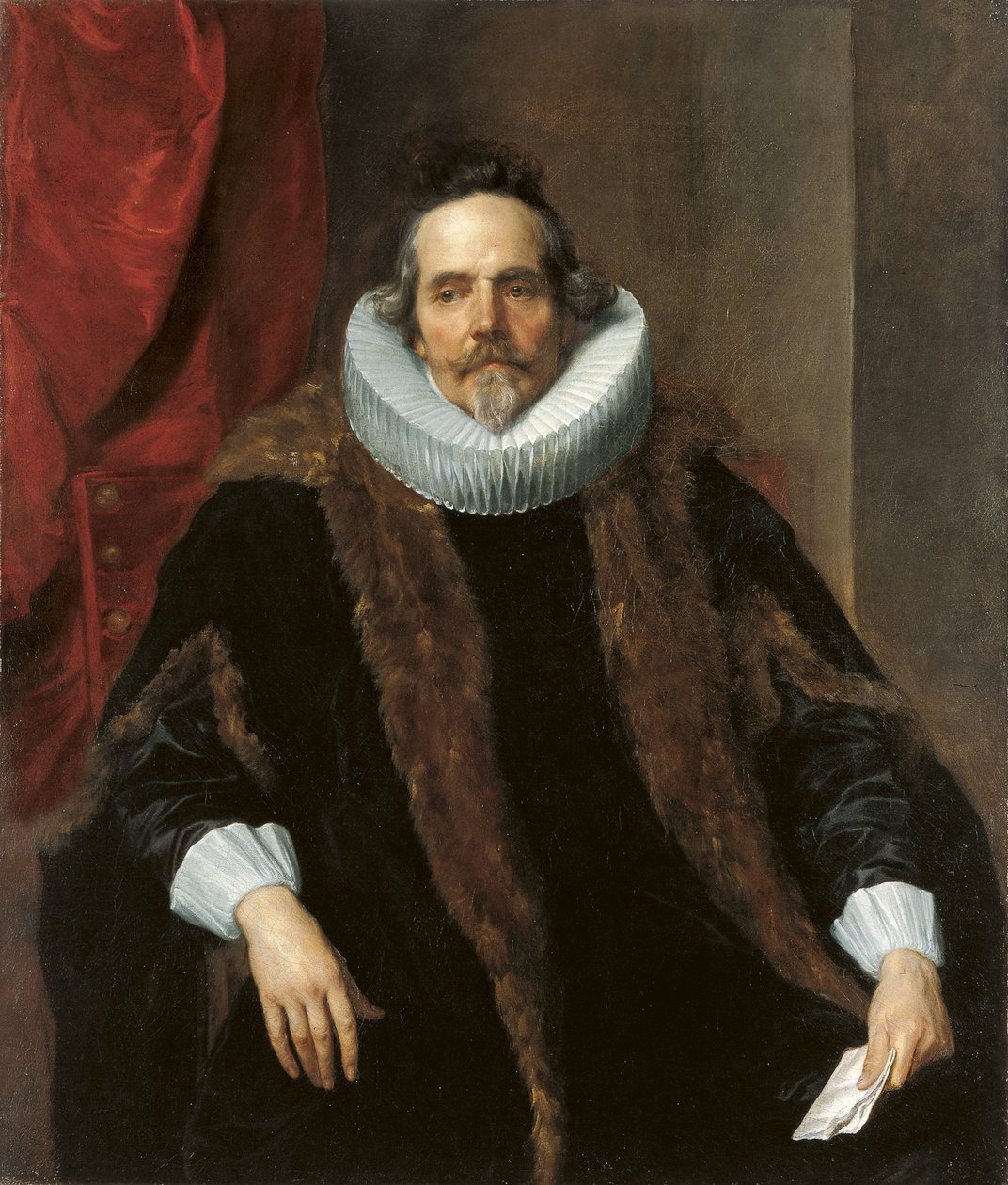 Jacques Le Royn muotokuva tekijältä Anthony van Dyck