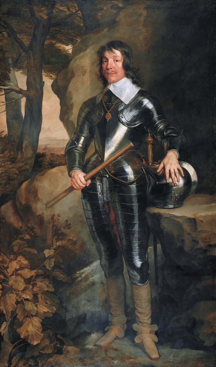 Hamiltonin 1. herttuan Jamesin muotokuva (1606-1649) tekijältä Anthony van Dyck