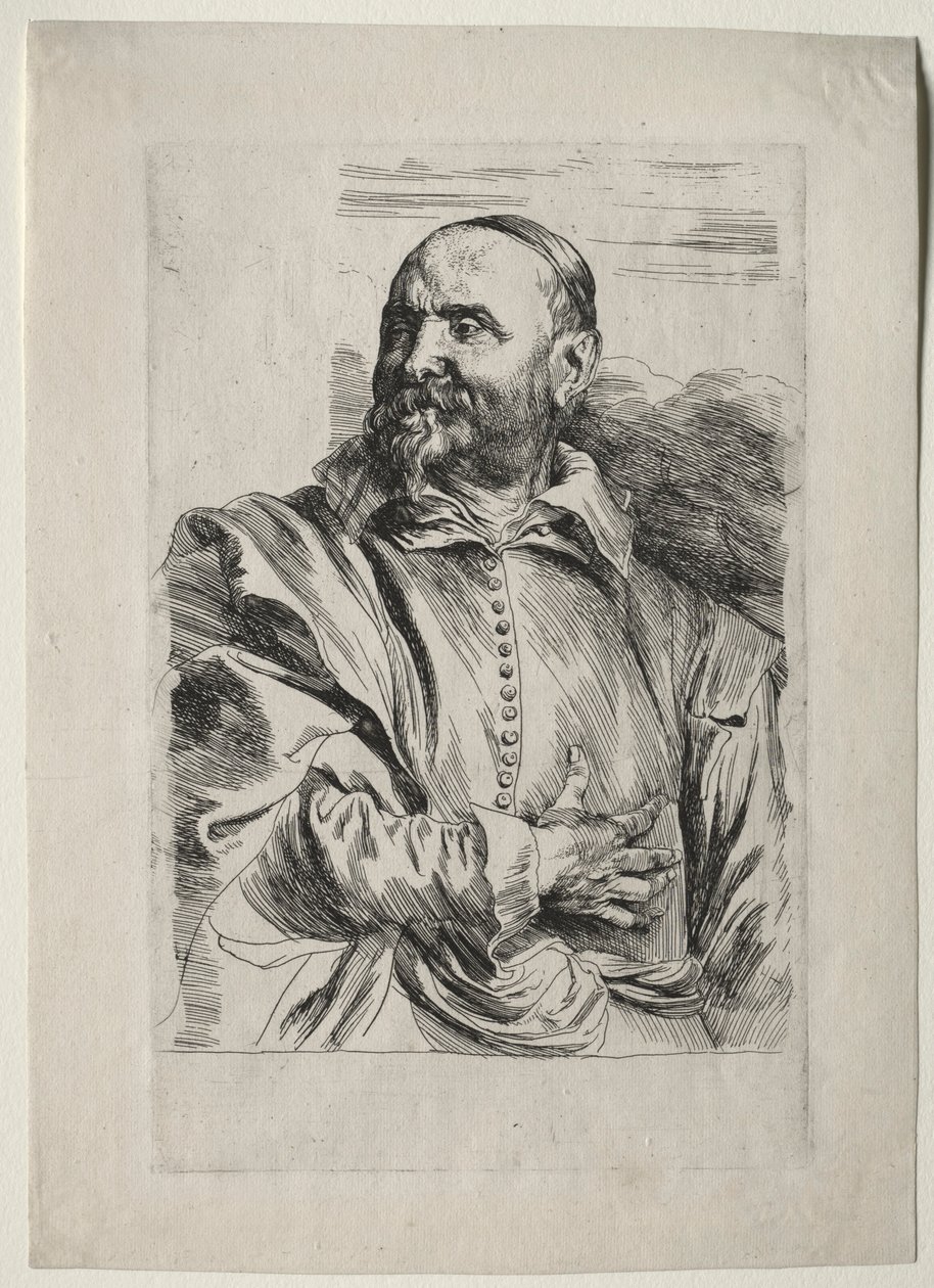 Jan Snellinxin muotokuva. tekijältä Anthony van Dyck