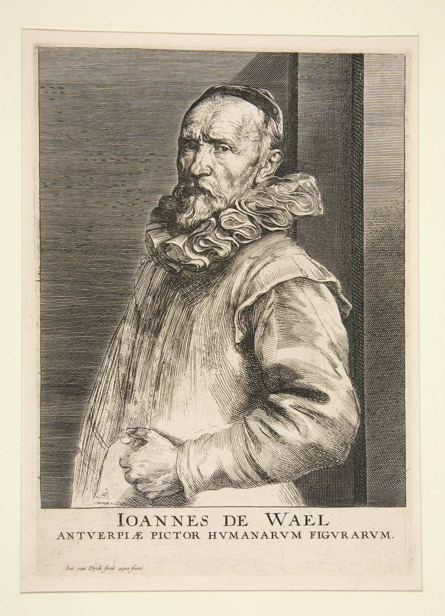 Jan de Waelin muotokuva (1558-1633) tekijältä Anthony van Dyck