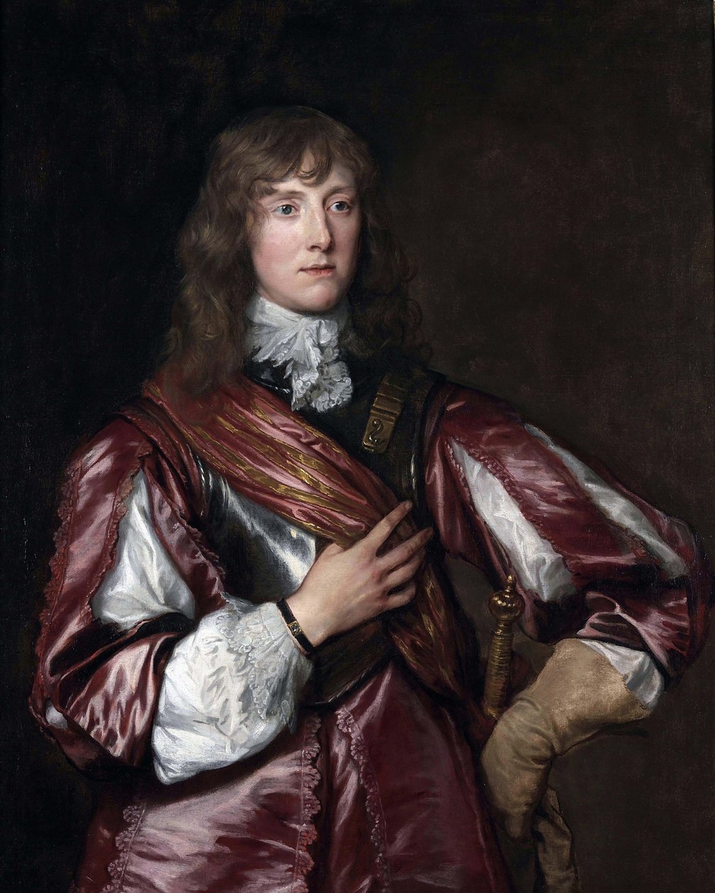 John Belasysen muotokuva, ensimmäinen paroni Belasyse. tekijältä Anthony van Dyck