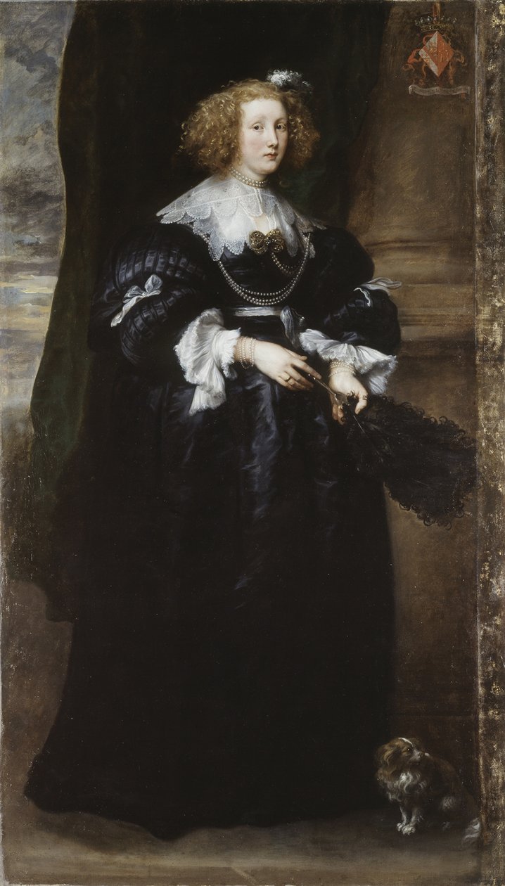 Maria de Raetin muotokuva tekijältä Anthony van Dyck