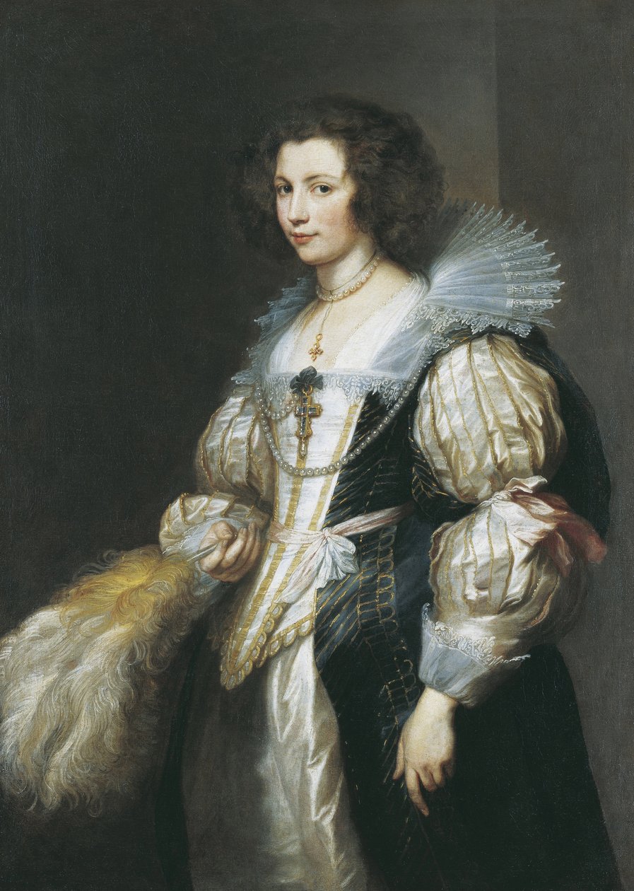Maria de Tassisin muotokuva 1611-1638 tekijältä Anthony van Dyck