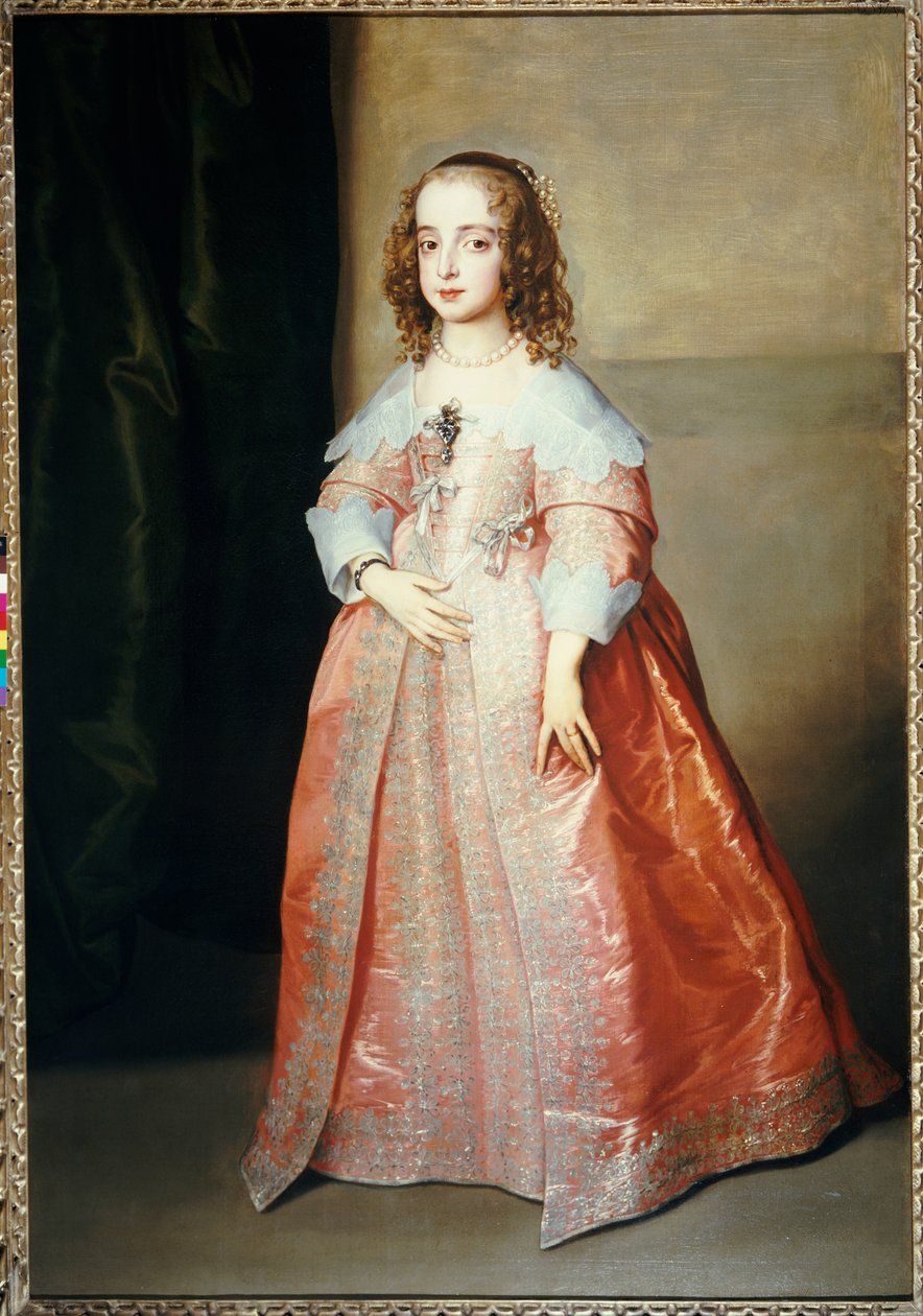 Prinsessa Royalin Marian muotokuva, n. 1641 tekijältä Anthony van Dyck