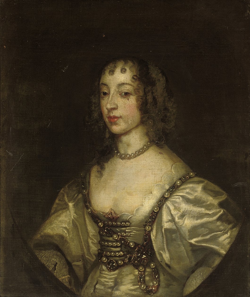 Kuningatar Henrietta Marian muotokuva tekijältä Anthony van Dyck