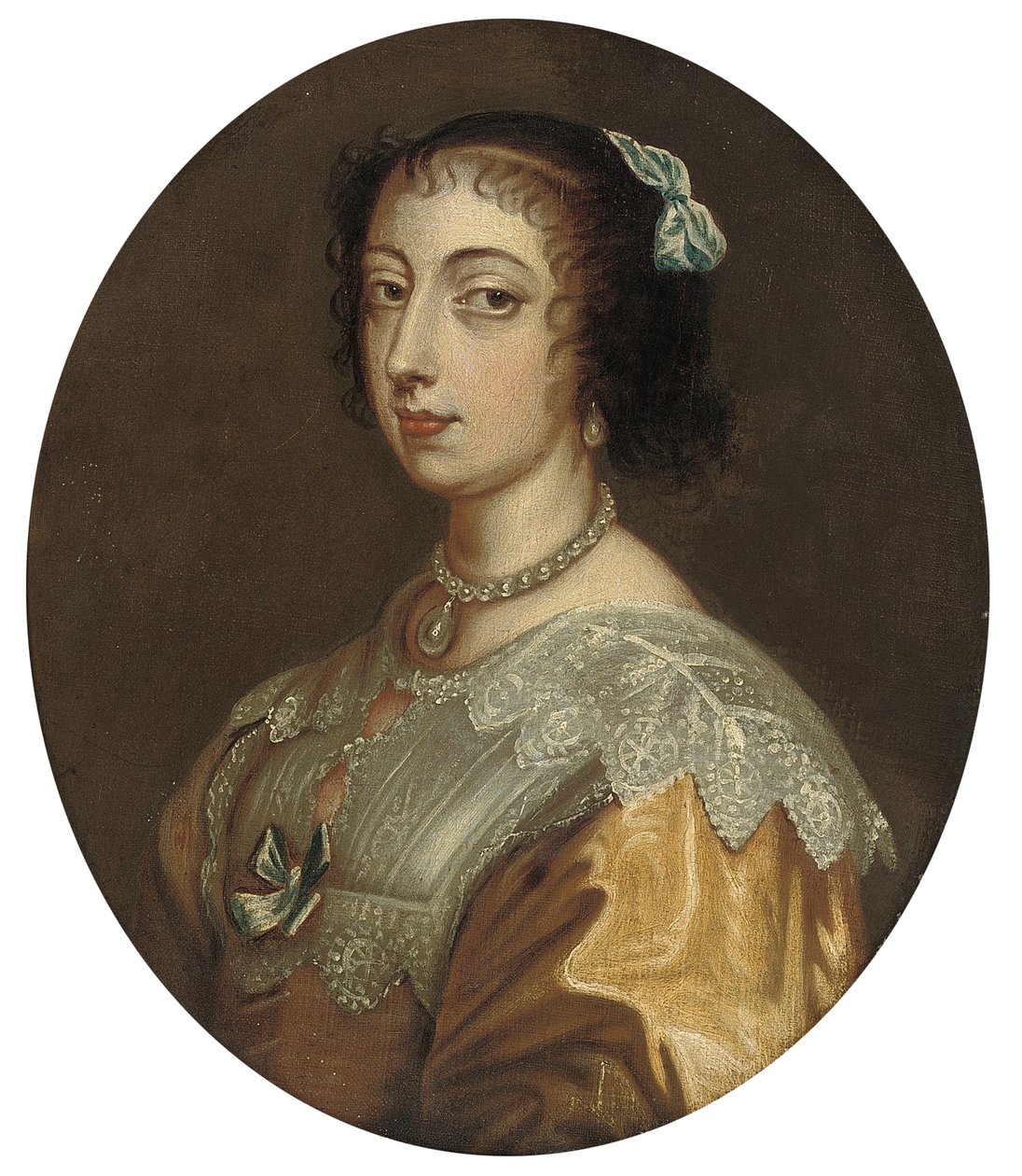 Kuningatar Henrietta Marian muotokuva tekijältä Anthony van Dyck