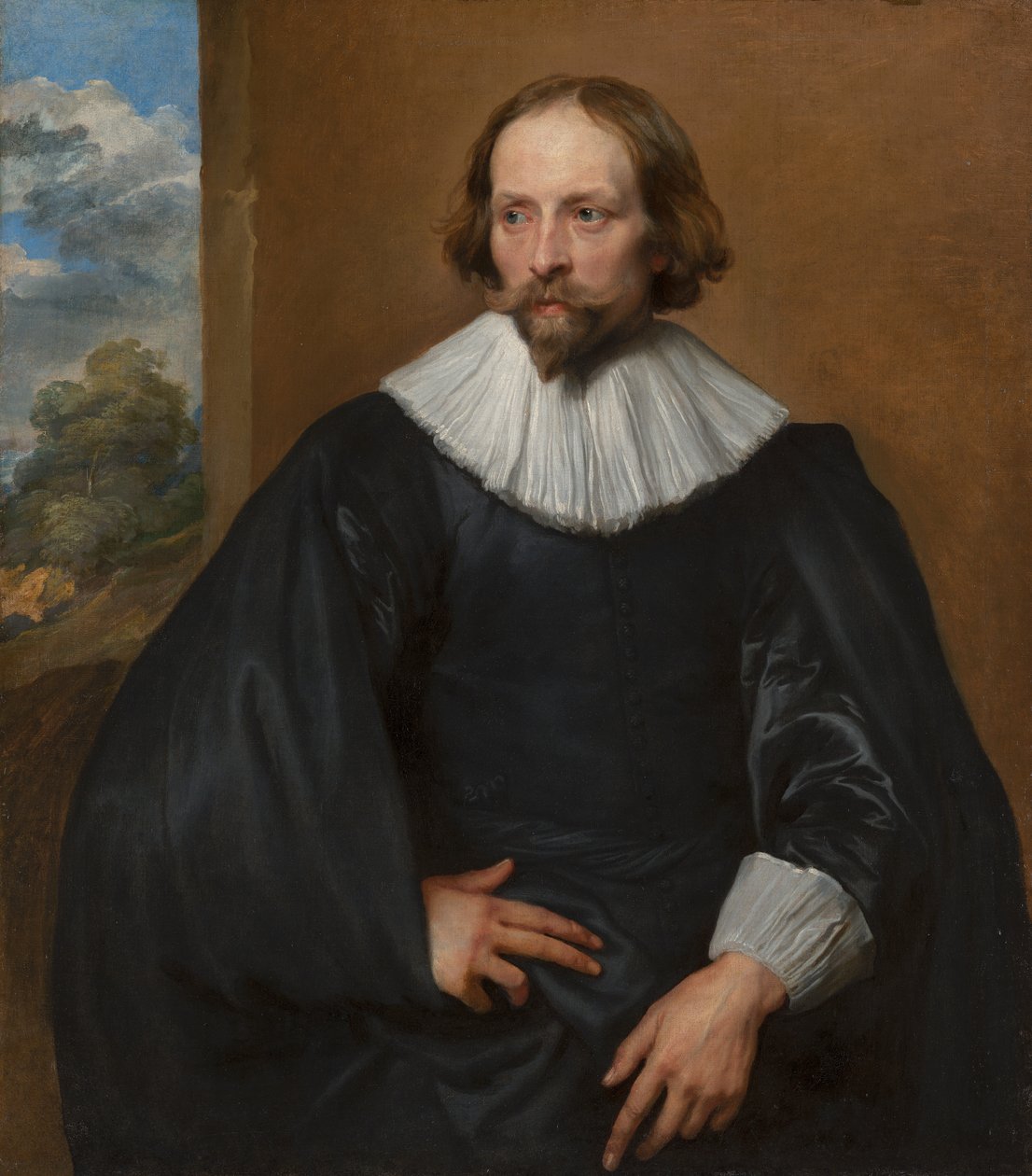 Quintijn Symonsin muotokuva, n. 1634-1635 tekijältä Anthony van Dyck
