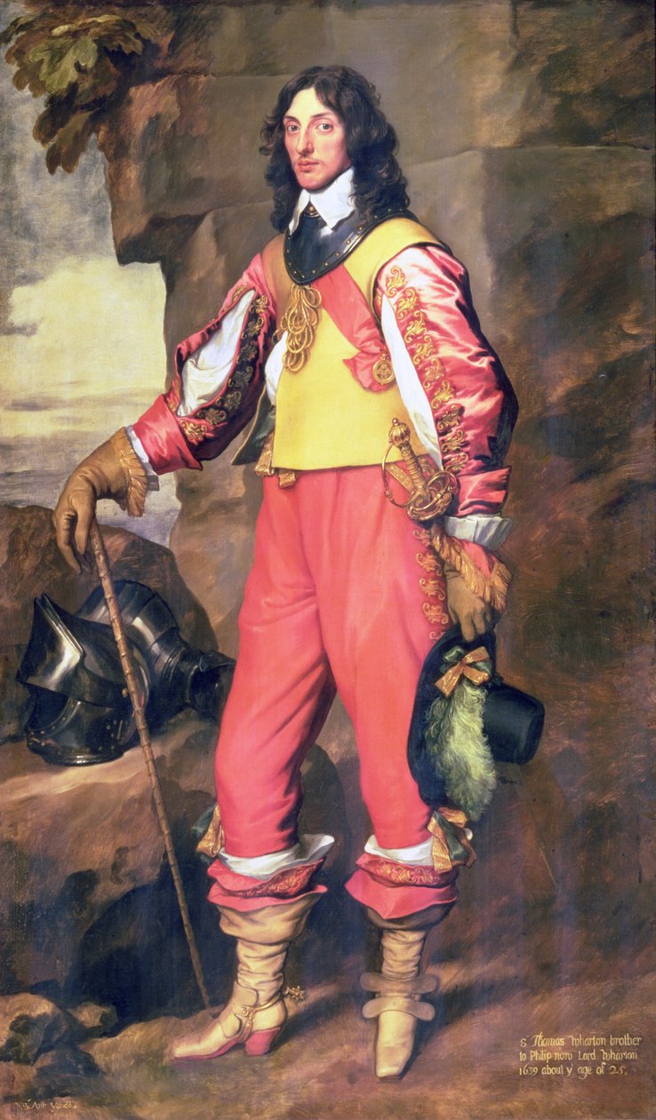 Sir Thomas Whartonin (1648-1715) muotokuva tekijältä Anthony van Dyck