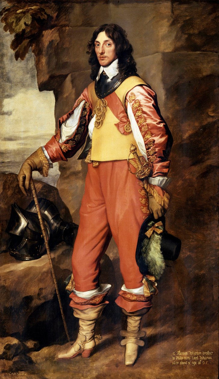 Sir Thomas Whartonin muotokuva, 1639. tekijältä Anthony van Dyck