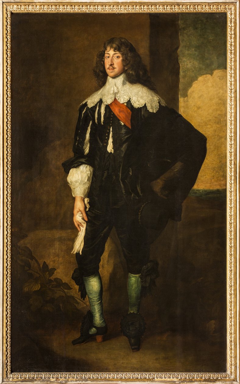 Muotokuva William Cavendishistä, Devonshiren kolmannesta jaarlista, noin 1638 (öljy kankaalle). tekijältä Anthony van Dyck