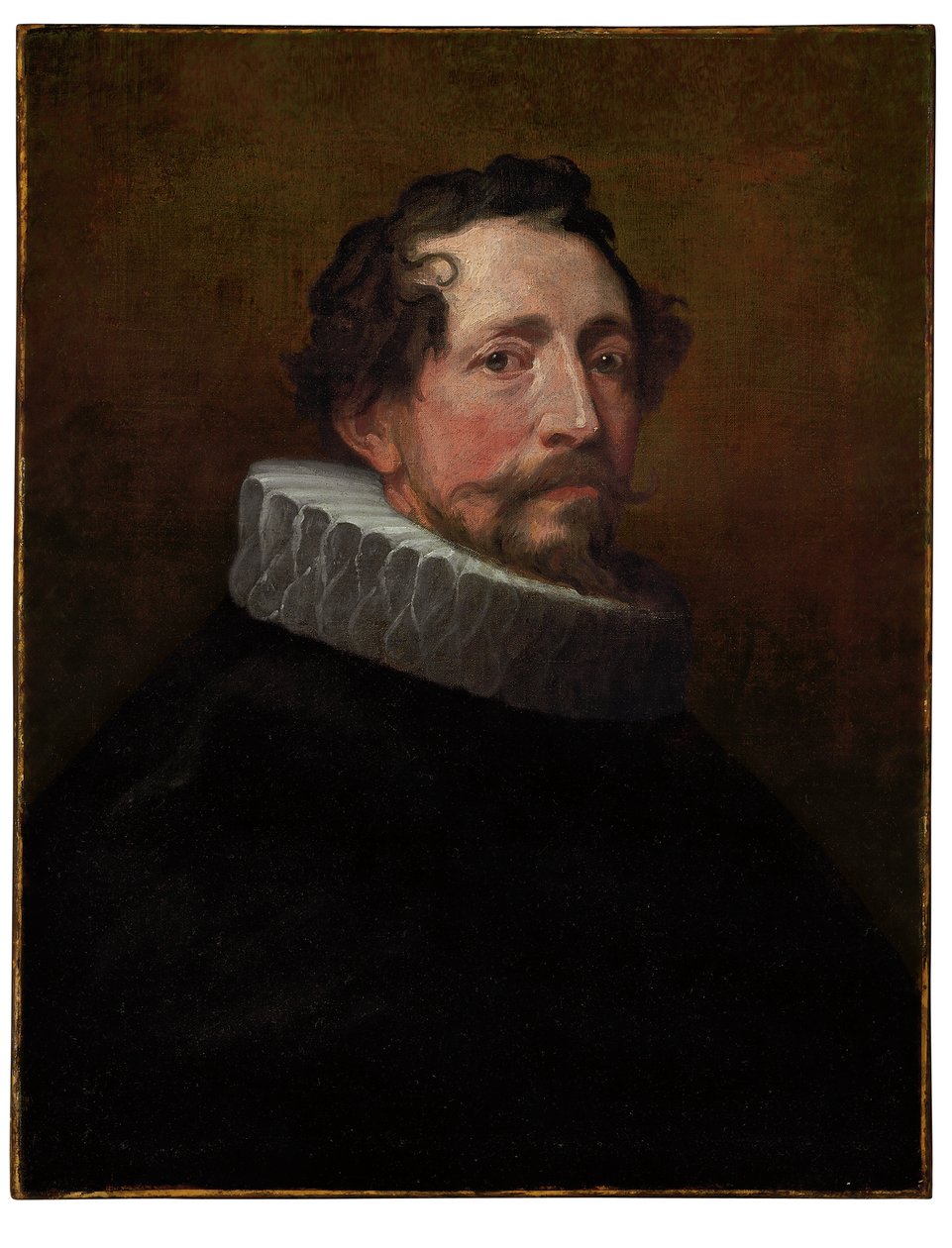Herrasmiehen muotokuva, rintakuva tekijältä Anthony van Dyck