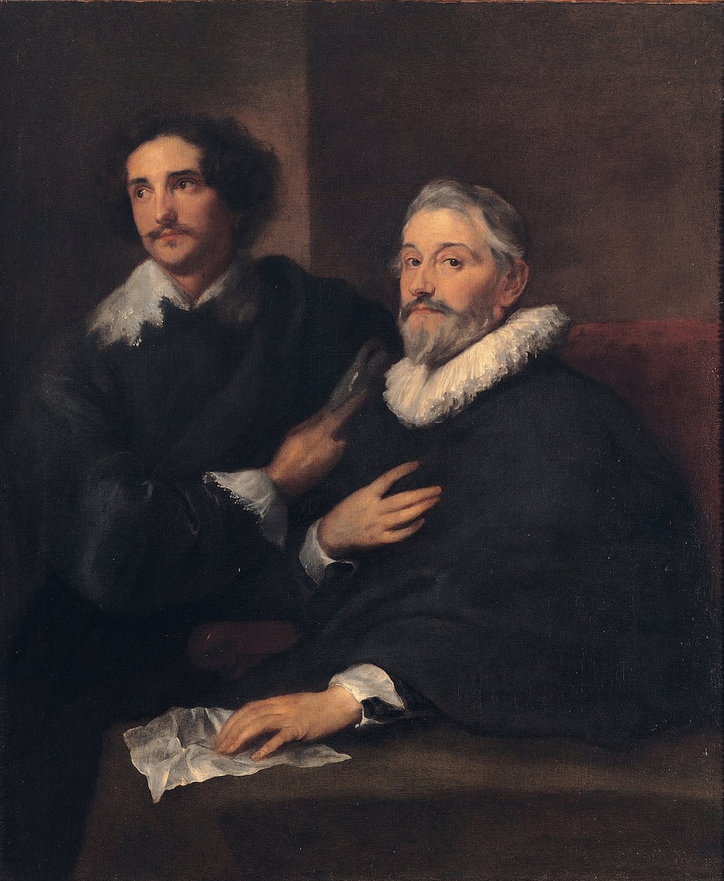 Muotokuva de Waelin veljeistä, n. 1620-1630 tekijältä Anthony van Dyck