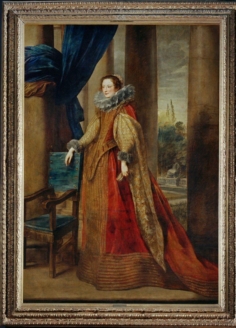 Marquise Jeronima Spinola-Dorian muotokuva ... tekijältä Anthony van Dyck