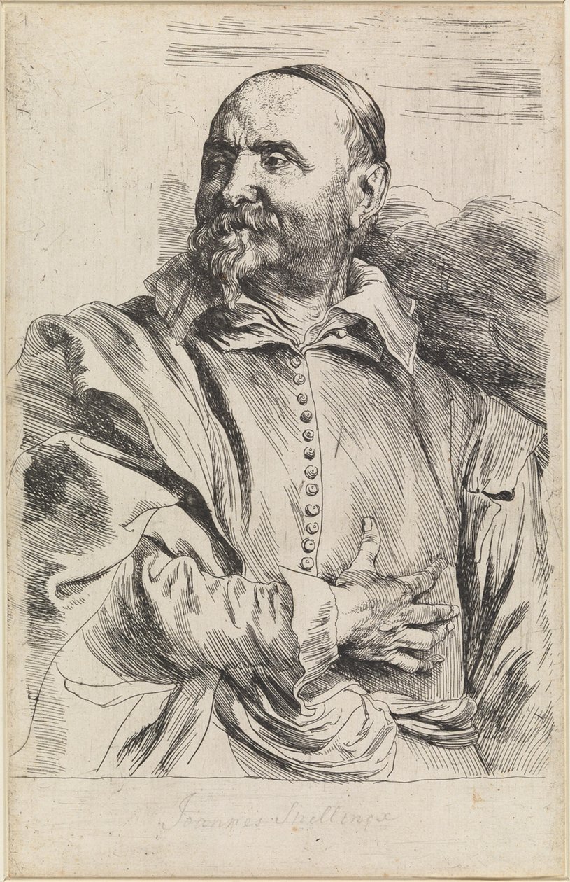 Johannes Snellincxin muotokuva tekijältä Anthony van Dyck