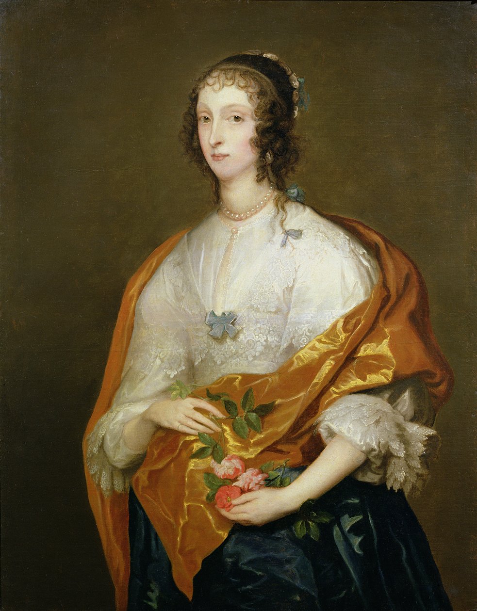 Kuningatar Henrietta Maria (1609-69) tekijältä Anthony van Dyck