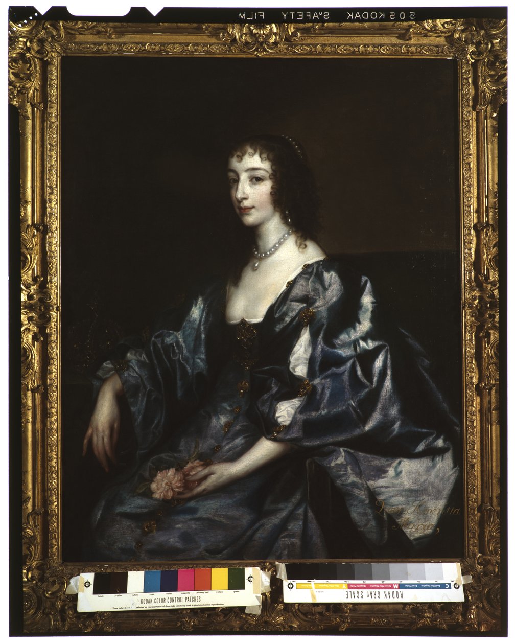 Englannin kuningatar Henrietta Maria, n. 1636-38 tekijältä Anthony van Dyck