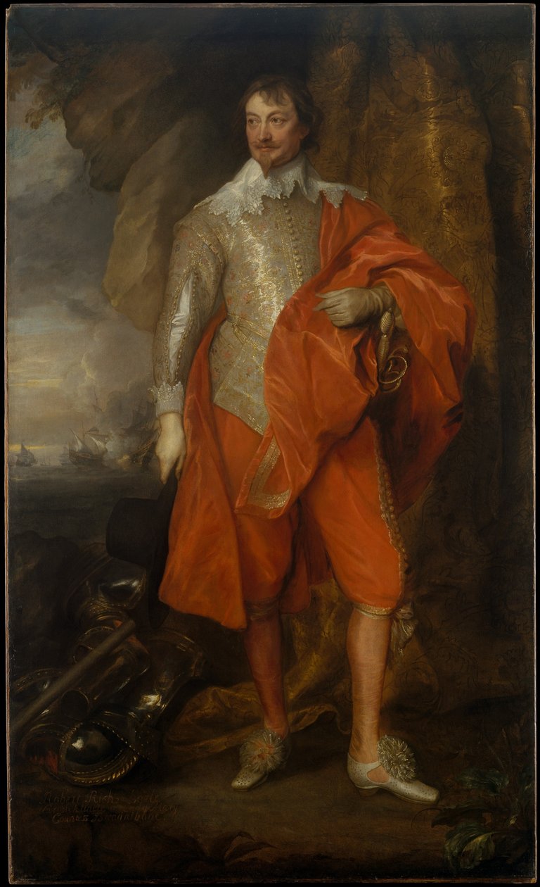 Robert Rich (1587–1658), Warwickin toinen kreivi tekijältä Anthony van Dyck