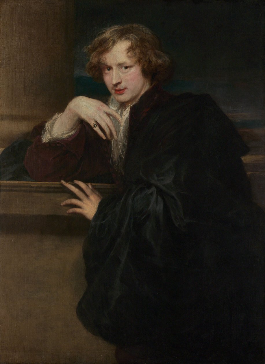 Omakuva, noin 1620-21 tekijältä Anthony van Dyck