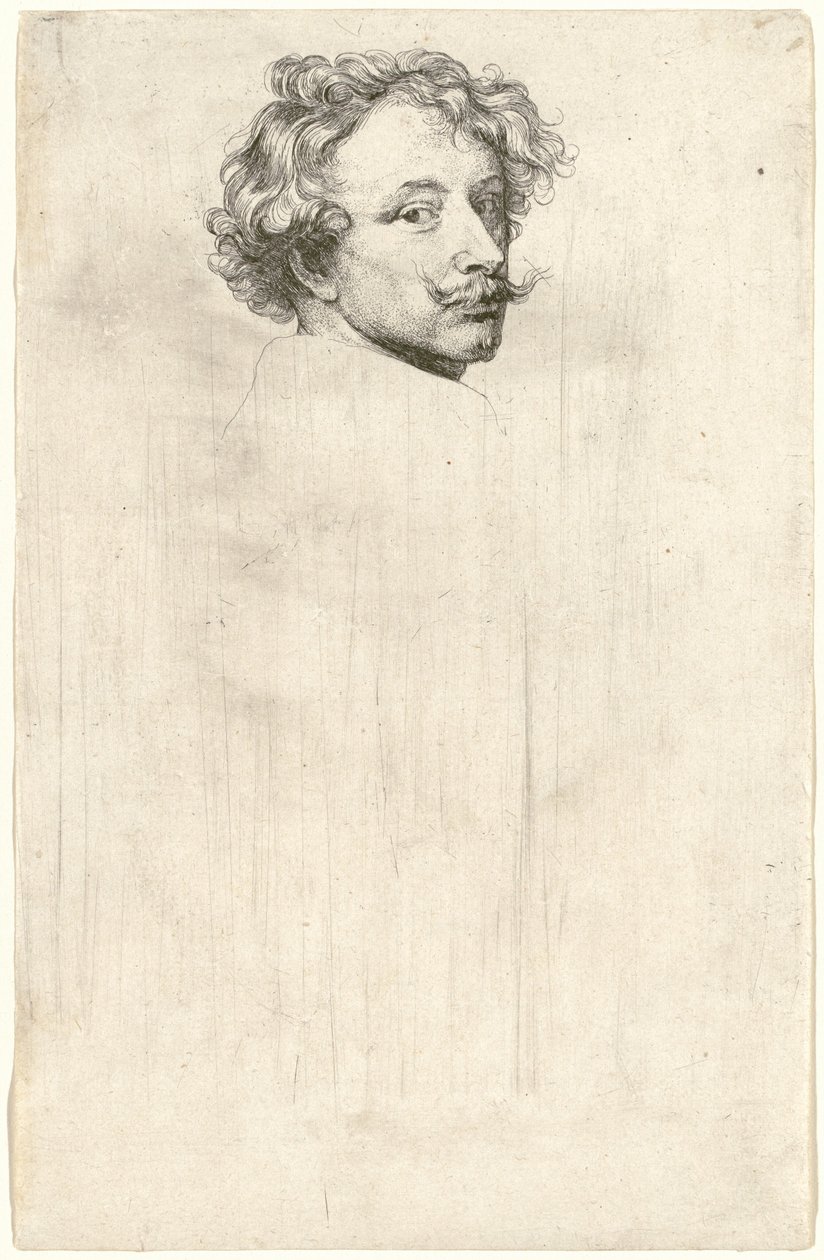 Omakuva, luultavasti 16261641. tekijältä Anthony van Dyck