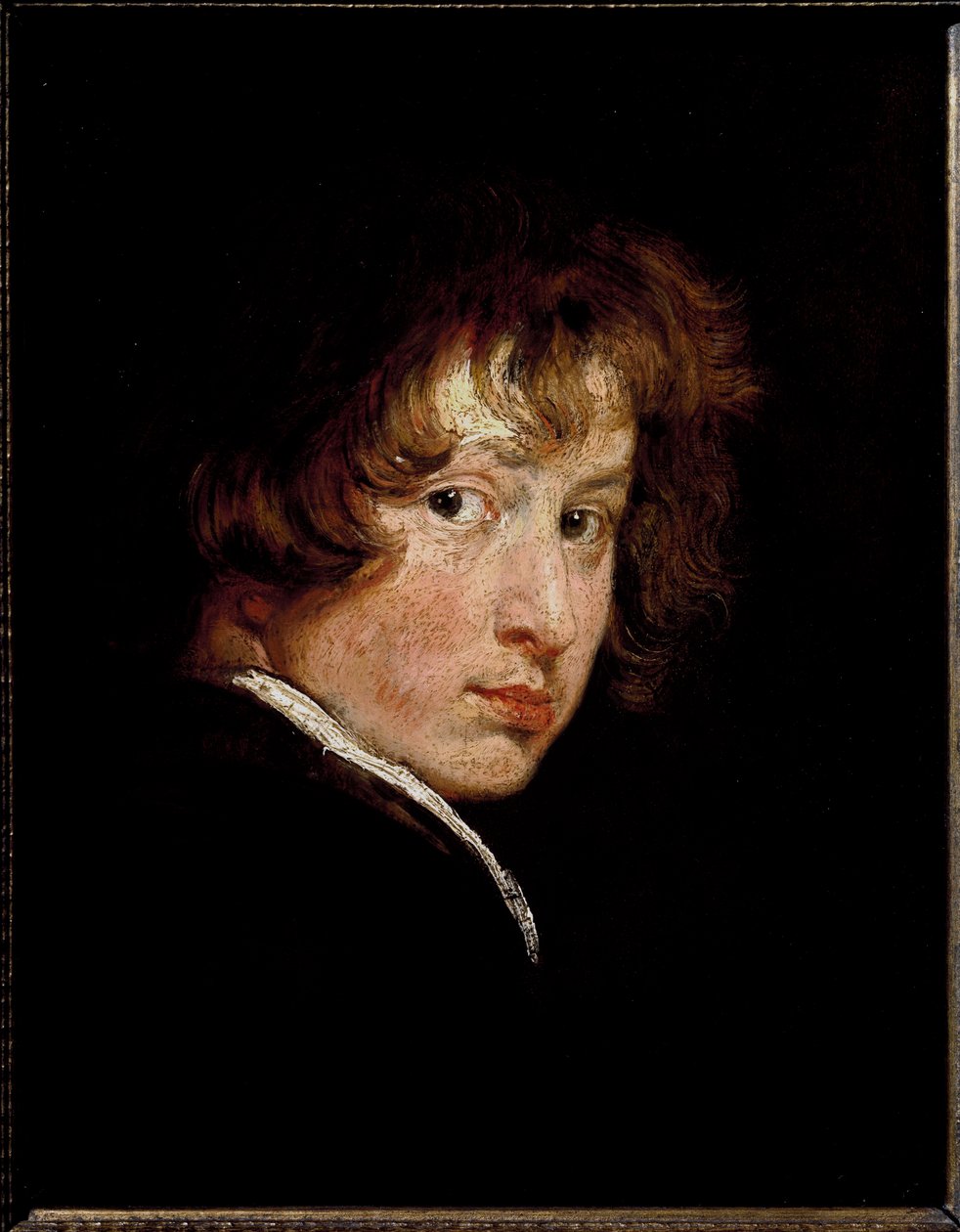Omakuva, c.1614 (öljy paneelille) tekijältä Anthony van Dyck
