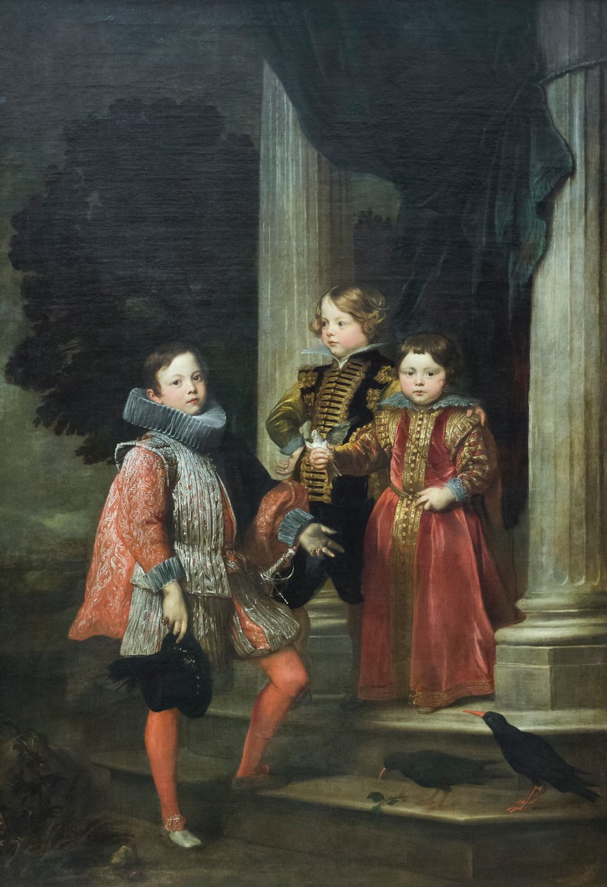 Balbin lapset, noin 1625-27 (öljy kankaalle). tekijältä Anthony van Dyck