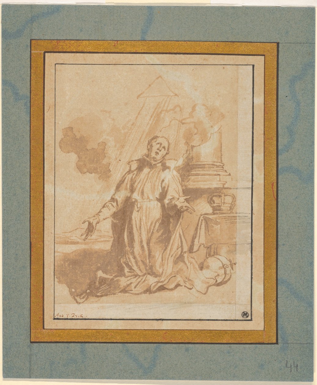Der selige Aloysius Gonzaga in Ekstase tekijältä Anthony van Dyck