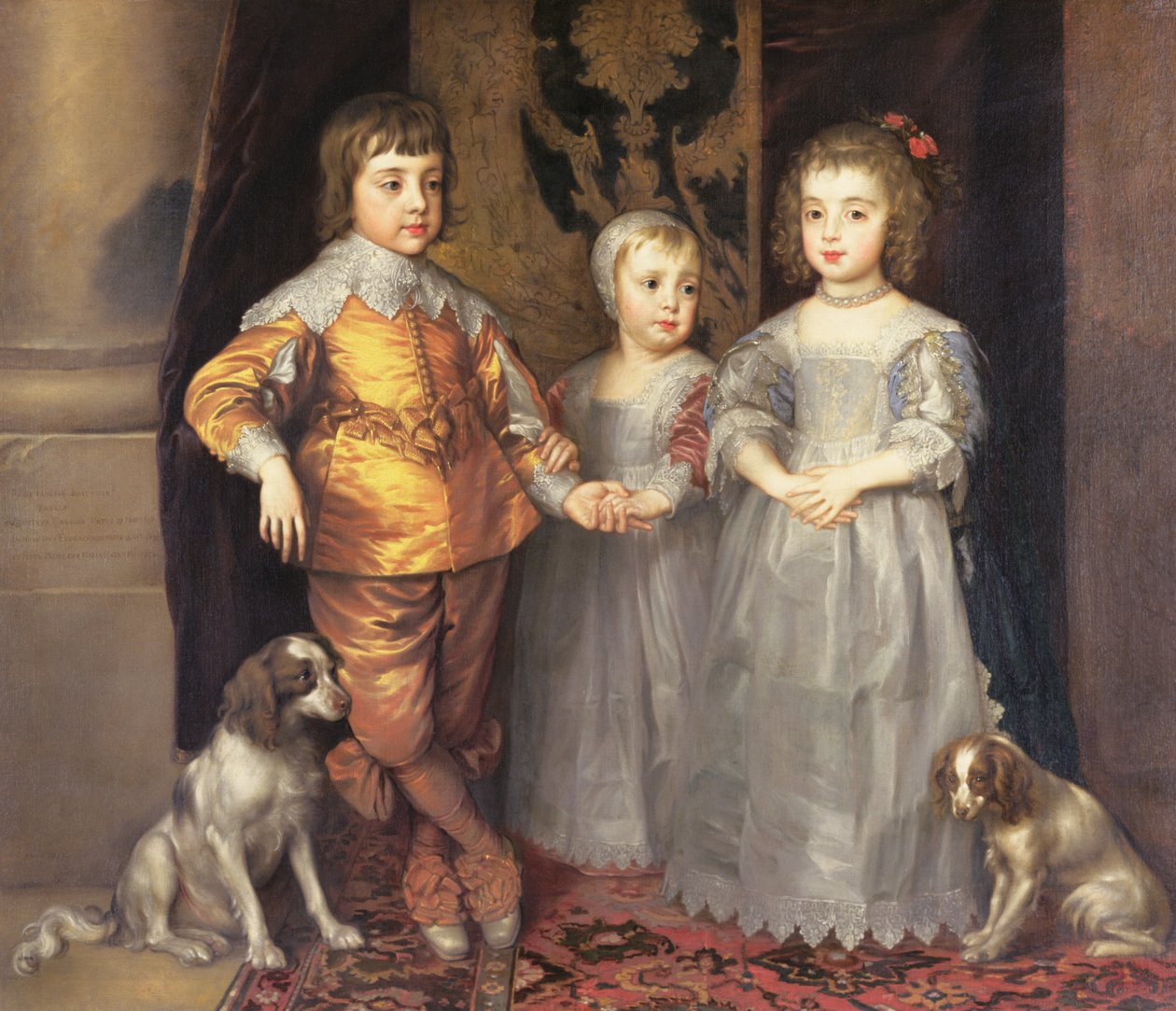 Huonekalut ja erilaiset esineet 1100- ja 1300-luvuilta tekijältä Anthony van Dyck