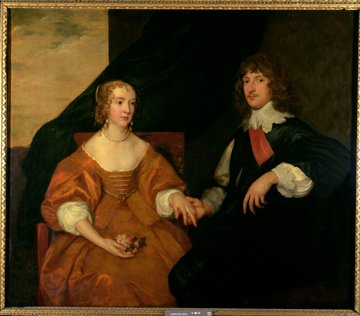 Bedfordin jaarli ja kreivitär tekijältä Anthony van Dyck