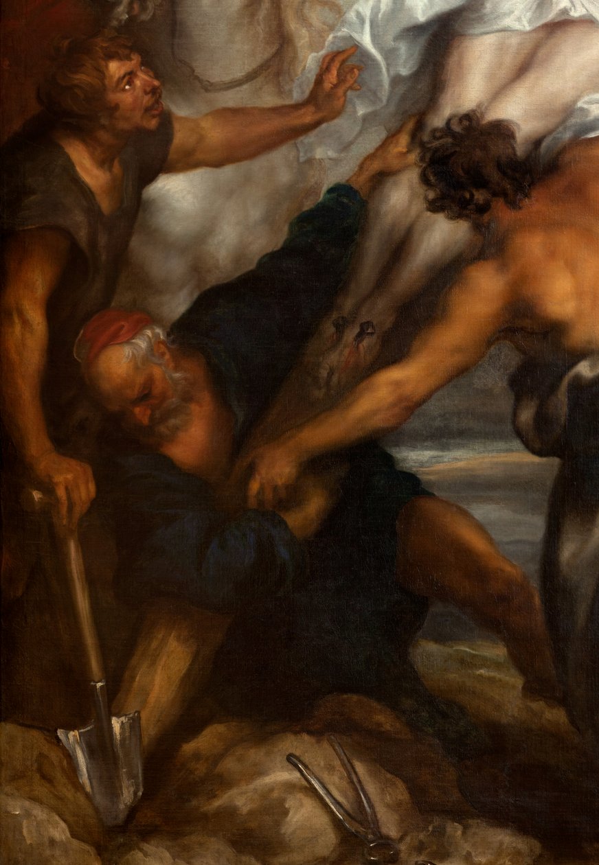 Ristin kohottaminen, ennen vuotta 1631 (öljy) tekijältä Anthony van Dyck