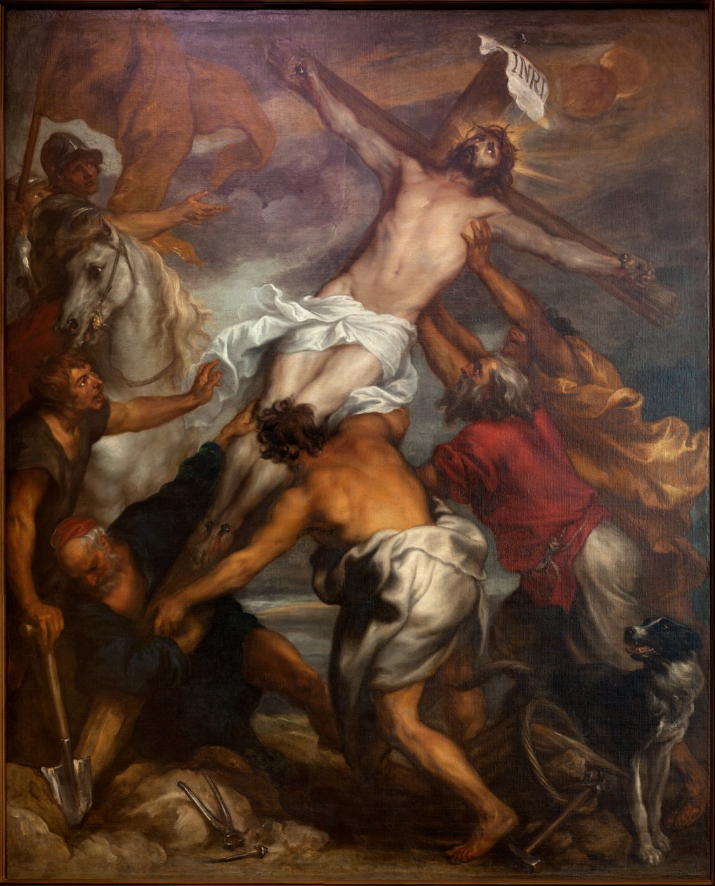 Ristin kohottaminen, ennen vuotta 1631 (öljy) tekijältä Anthony van Dyck