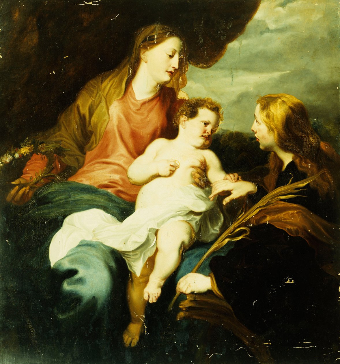 Pyhä perhe, tekijältä Anthony van Dyck