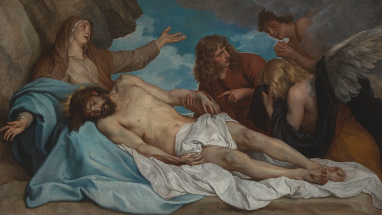 Kuolleen Kristuksen valitus tekijältä Anthony van Dyck