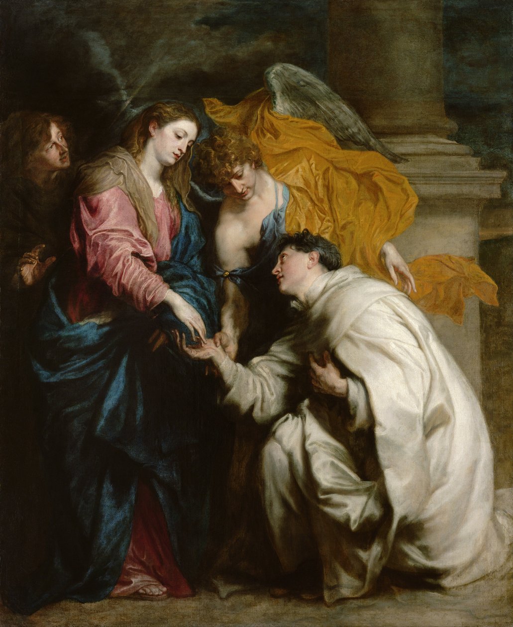 Autuas Hermann Joosefin näky tekijältä Anthony van Dyck