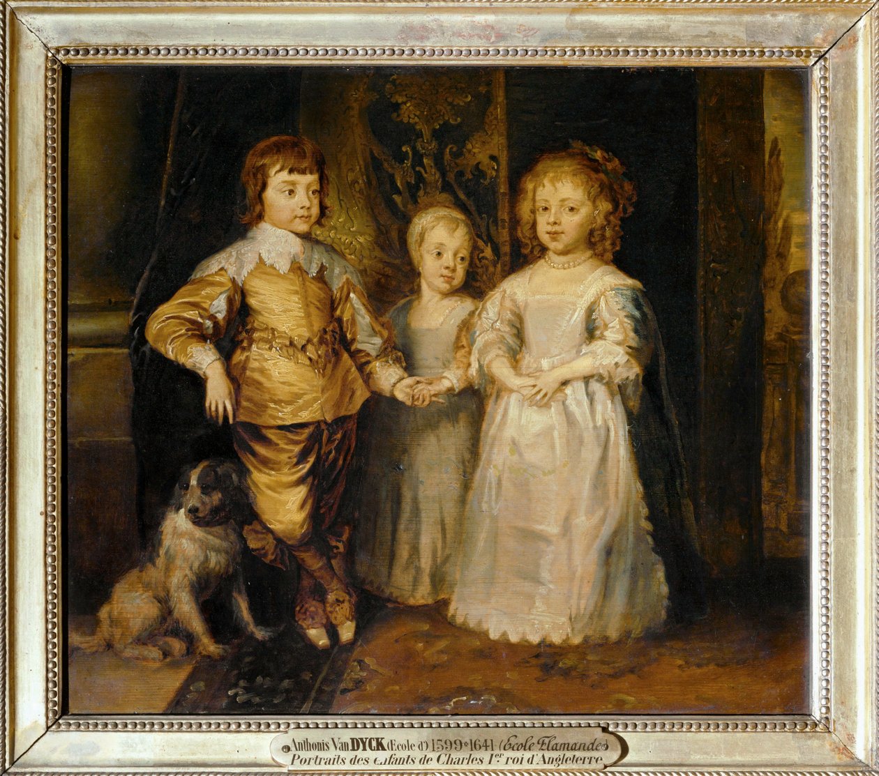 Englannin Kaarle I:n lapset; ... tekijältä Anthony van Dyck