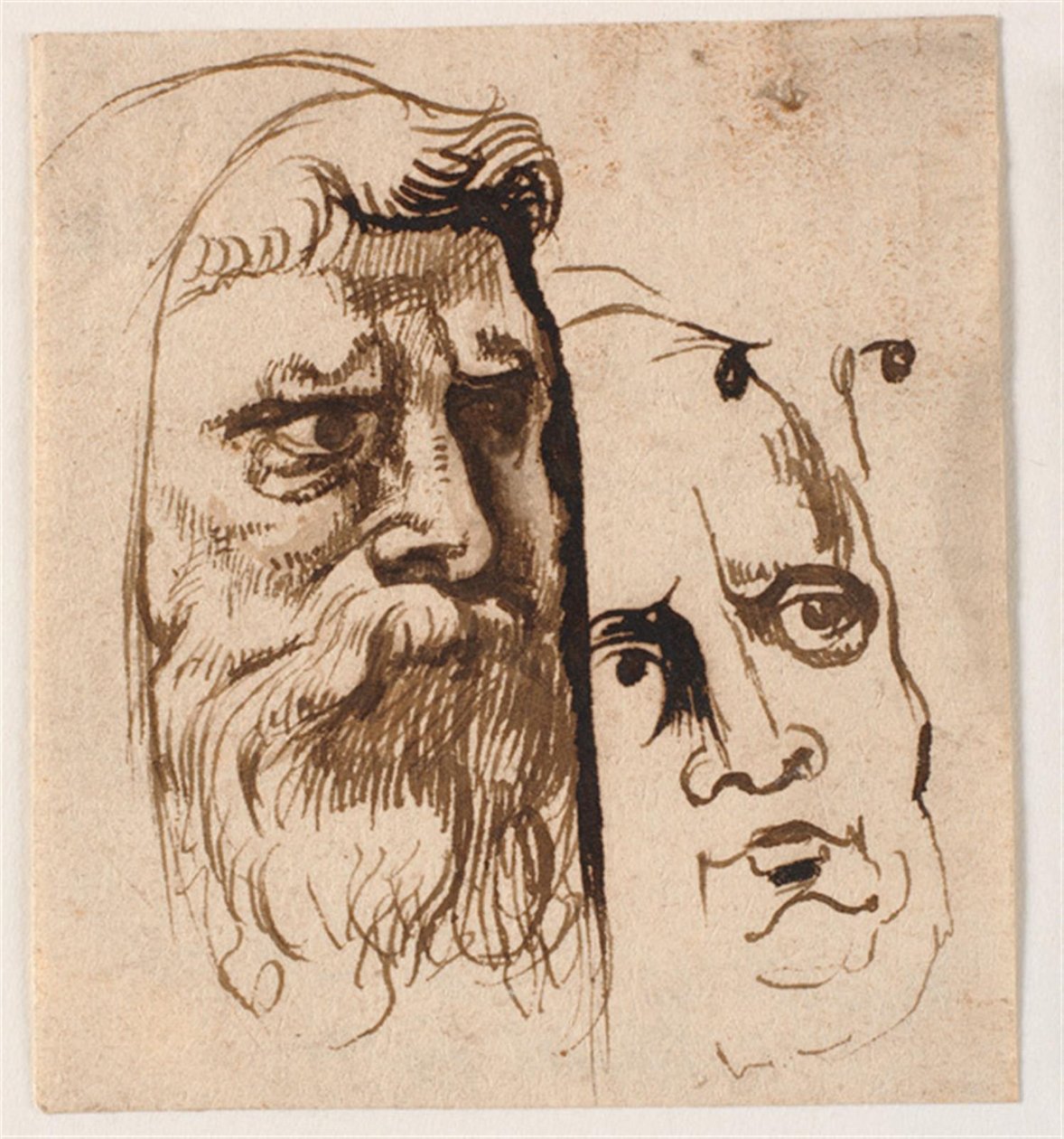 Kaksi urospäätä tekijältä Anthony van Dyck