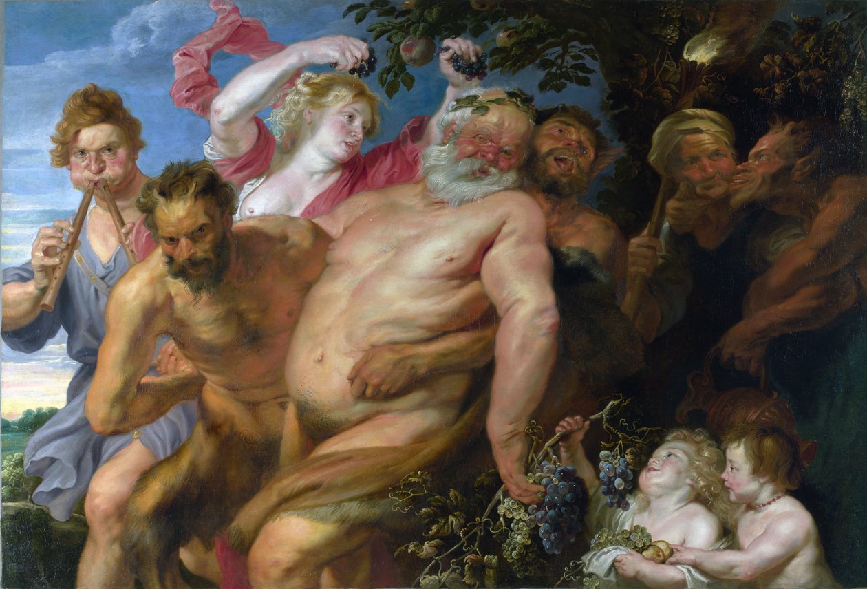 Triumph des Silen tekijältä Anthony van Dyck
