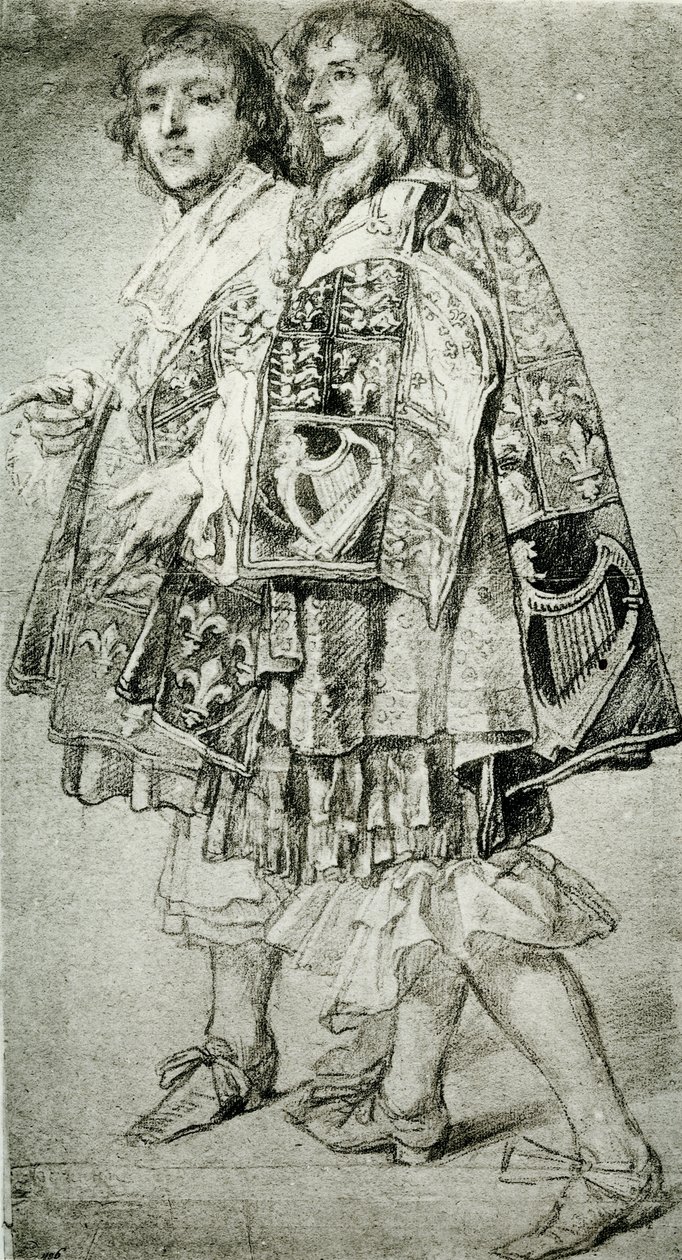 Kaksi sanansaattajaa tekijältä Anthony van Dyck