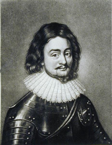 Frederick V (1596-1632) Böömin kuningas, Reinin vaaliruhtinas Palatine, kuvitus teoksesta Muotokuvat Brittiläisen historian maineikkaista hahmoista, kaiverrus Robert Dunkarton (1744-n.1817) (mezzotint) tekijältä Anthony van after Dyck