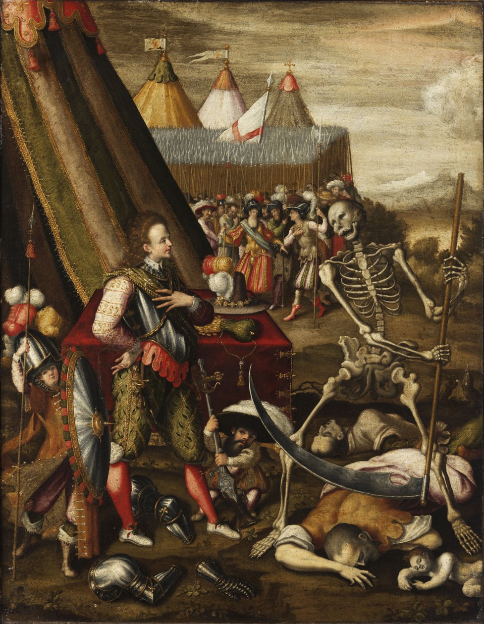 Allegorie des Krieges tekijältä Antoine Caron