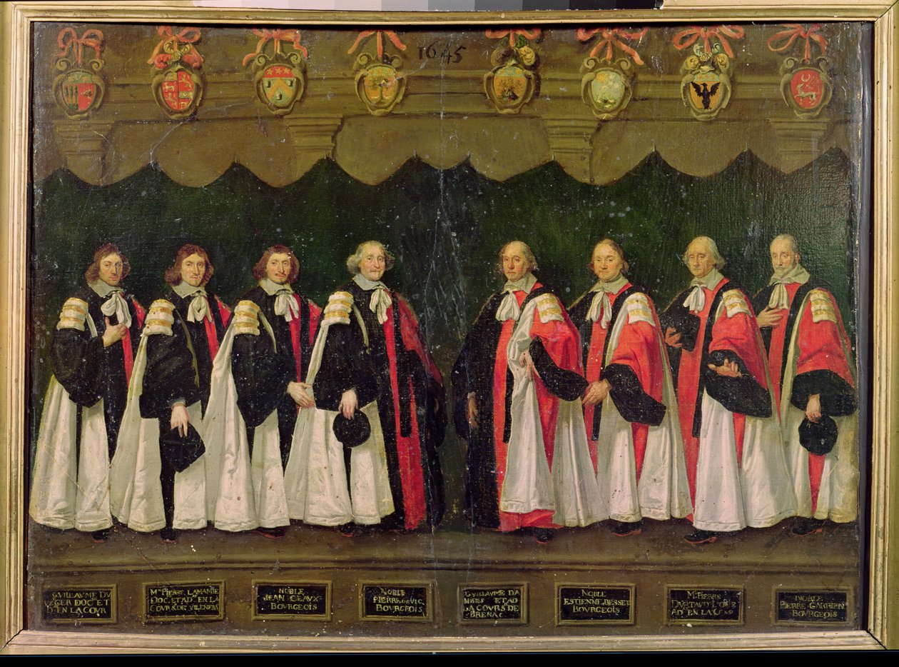 Valtuutetut vuosina 1644-45 tekijältä Antoine Durand