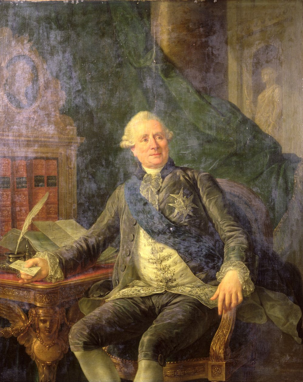 Charles Gravier (1719-87) Vergennesin kreivi tekijältä Antoine François Callet