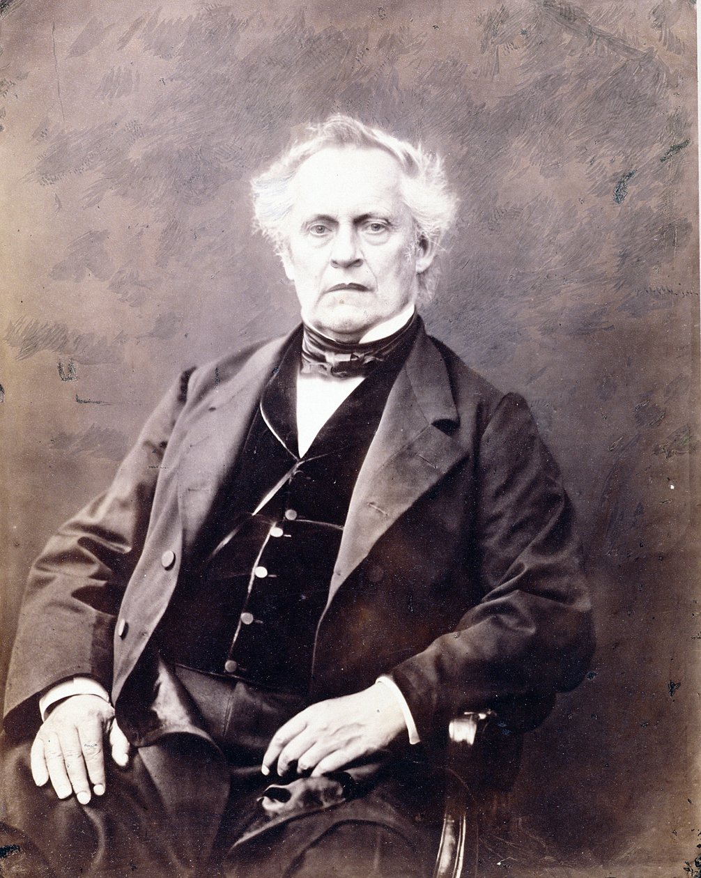 Julius Pluecker (1801-68) (albumiprintti) tekijältä Antoine Francois Jean Claudet