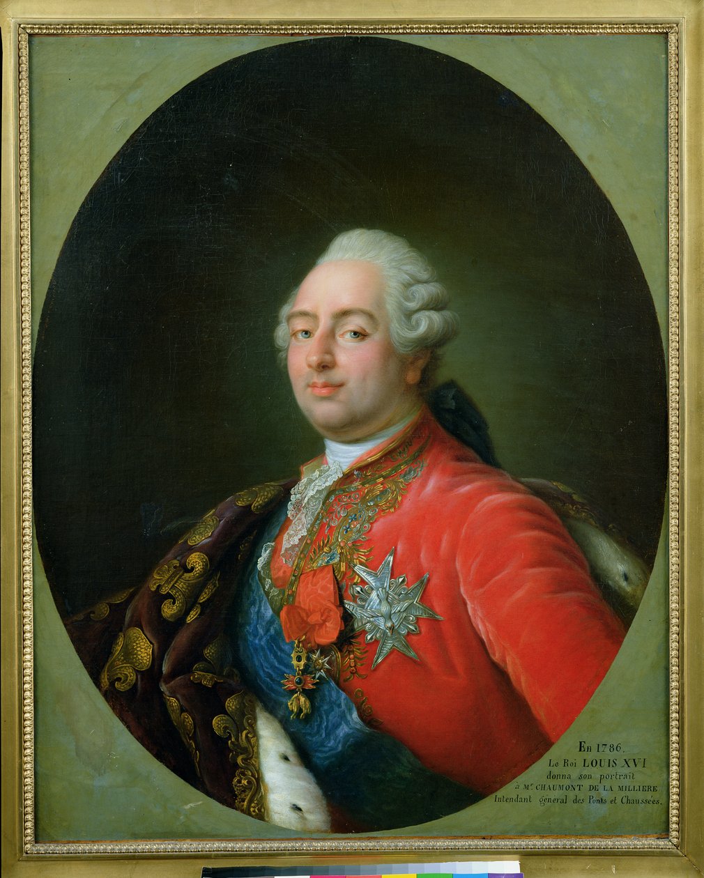 Ludvig XVI (1754-1793) 1786 tekijältä Antoine François Callet