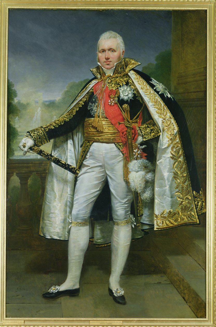 Claude Victor Perrin (1764-1841), joka tunnetaan nimellä Victor, Duc de Bellune tekijältä Antoine Jean Gros