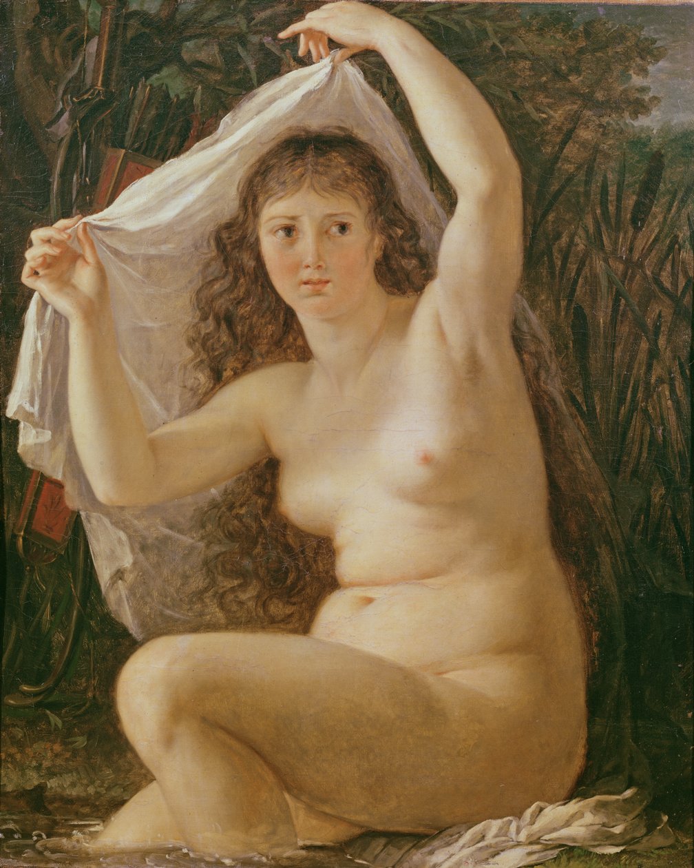 Diana kylpee, 1791 tekijältä Antoine Jean Gros