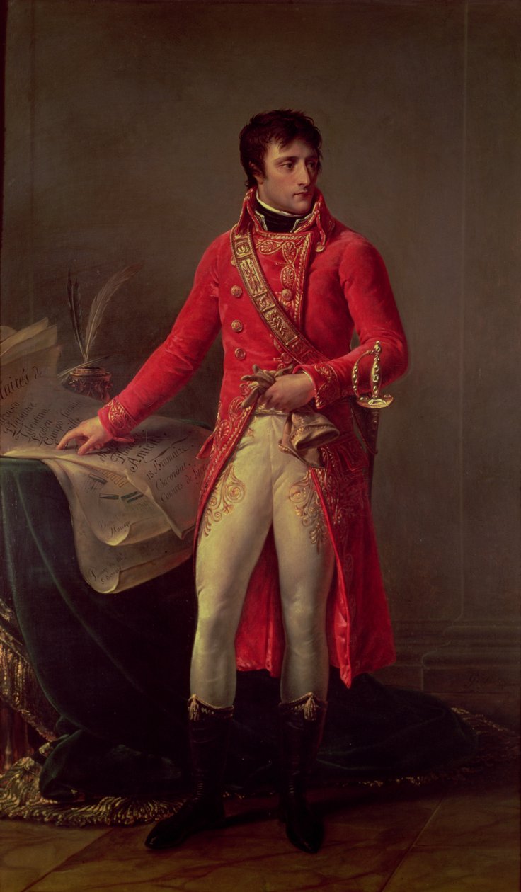 Napoleon Bonaparte (1769-1821) ensimmäinen konsuli, 1802 tekijältä Antoine Jean Gros
