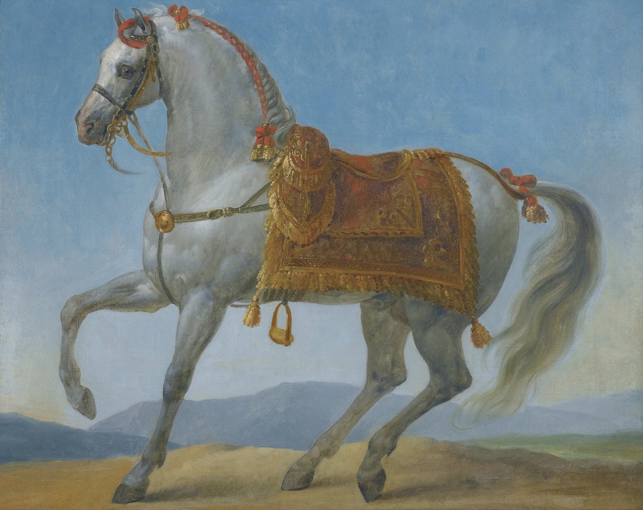 Napoleon Bonaparten arabien ori, Marengo tekijältä Antoine Jean Gros