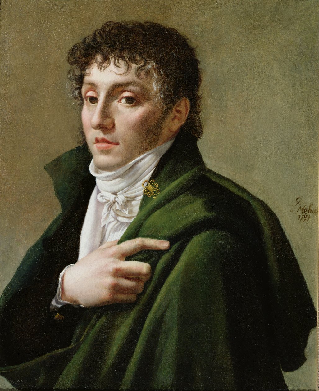 Etienne-Henri Mehulin (1763-1817) muotokuva 1799 tekijältä Antoine Jean Gros